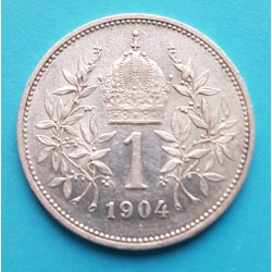 Koruna - 1 krone 1904 bz