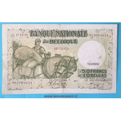 Belgie - 50 Francs / 10 Belgas 1943