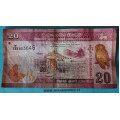 Cejlon - Šrí Lanka - 20 Rupie