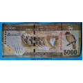 Cejlon - Šrí Lanka - 5000 Rupie