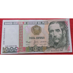Peru   1000 Intis 1988