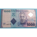 Tanzánie  1000 Shilingi b.l.