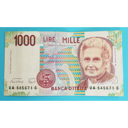 Itálie - 1000 lir 1990