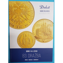 Aukční katalog Dukát č.82 - mince , medaile , bankovky - 2017