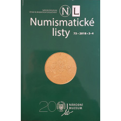 Numismatické listy ročník 73, rok 2018, číslo 3-4