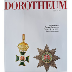 Aukční katalog Dorotheum Wien-řády a vyznamenání 12.05.2023 