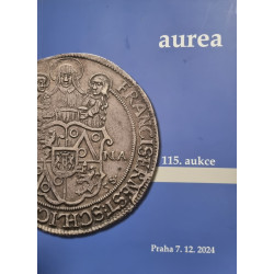 Aurea - 115. aukce - aukční katalog 07.12.2024 - mince. medaile , faleristika