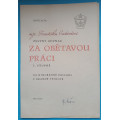 Velký dekret - SVAZARM - Čestný odznak Za obětavou práci I. stupeň