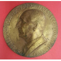 ČSR - Bronzová plaketa Dr. Edward Beneš -bronz 17 cm