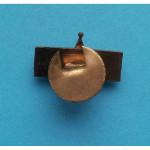 ČSSR - Bronzová klopová miniatura k bronzové medaili řádu 25.února III.třídy 1949, N-117