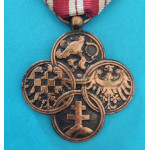Československý Válečný kříž - vydání 1945-1946 - varianta 5-III.