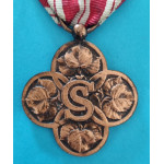 Československý Válečný kříž - vydání 1945-1946 - varianta 5-III.