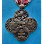 Československý Válečný kříž - II.pražské vydání (1920 - 1938) , původní stuha , varianta VM-5-II-A  