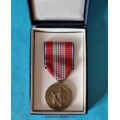 Pamětní medaile Československého dobrovoleckého sboru v Itálii - etue