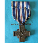 Pamětní odznak NSG - Kříž za věrné služby z roku 1938- tmavý bronz s podpisem - varianta a