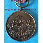 Pamětní medaile 35. pěšího pluku FOLIGNO
