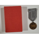 Pamětní medaile Mezinárodní federace starých bojovníků FIDAC bez podpisu s letopočtem , etue