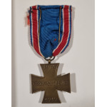 Dekret a Pamětní medaile Československého dobrovolce z let 1918 - 1919 - lesklý - etue - kpt. Hanousek