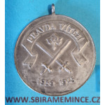 Československý vojenský řád ZA SVOBODU - II. stupeň , II. pražské vydání z let 1947-1948 - varianta a-1