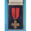 Záslužný odznak Československé obce dobrovolecké z roku 1945 - etue