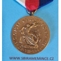 Řád Slovenského Národního Povstání - Bronzová medaile - varianta bez písmena " K "