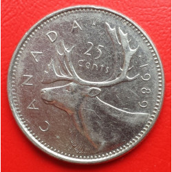 Kanada - 25 cents 1989 - CuNi