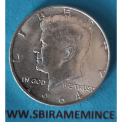 USA - 1/2 dollar Kennedy 1964 - Ag