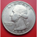 USA - quarter (1/4) dollar Washington 1979 - CuNi