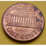 1 (one) cent Lincoln 1986 D - Cu