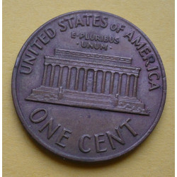 1 (one) cent Lincoln 1969 - Cu