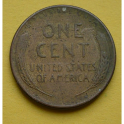 1 (one) cent Lincoln 1956 D - Cu
