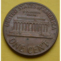 1 (one) cent Lincoln 1969 D - Cu