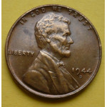 1 (one) cent Lincoln 1944 D - Cu
