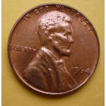 1 (one) cent Lincoln 1964 - Cu