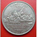 USA - quarter (1/4) dollar New Jersey 1999 D - CuNi
