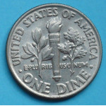  1 (one) dime Roosevelt 1992 D - CuNi