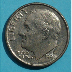  1 (one) dime Roosevelt 1992 D - CuNi