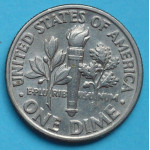  1 (one) dime Roosevelt 1991 D - CuNi