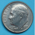  1 (one) dime Roosevelt 1991 D - CuNi