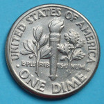  1 (one) dime Roosevelt 1988 D - CuNi