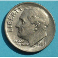  1 (one) dime Roosevelt 1984 P - CuNi