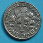  1 (one) dime Roosevelt 1982 D - CuNi