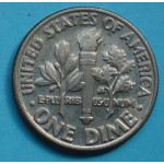  1 (one) dime Roosevelt 1981 D - CuNi