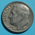  1 (one) dime Roosevelt 1980 D - CuNi