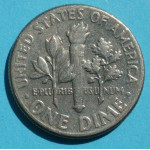  1 (one) dime Roosevelt 1974 D - CuNi