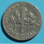  1 (one) dime Roosevelt 1976 - CuNi