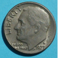  1 (one) dime Roosevelt 1977 D - CuNi