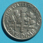  1 (one) dime Roosevelt 1981 D - CuNi