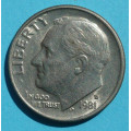  1 (one) dime Roosevelt 1981 D - CuNi