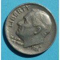  1 (one) dime Roosevelt 1984 P - CuNi